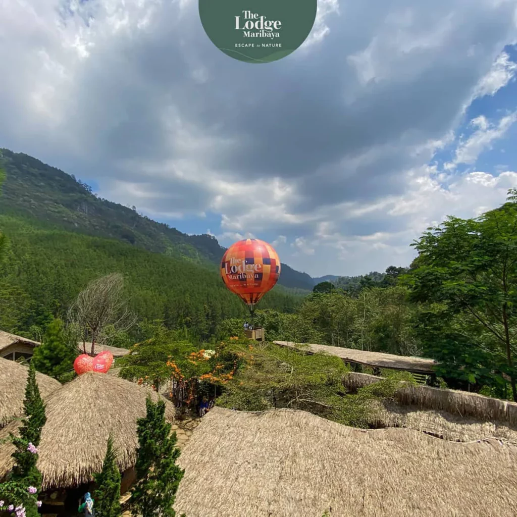 4 wisata balon udara - The Lodge Maribaya Bandung, Jawa Barat